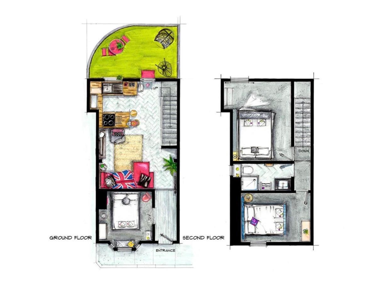 3 Double Bed Brittania Styled Central Home Near Lfc Sleeps 6 With Free Business Super Fast Fibre Broadband Liverpool Bagian luar foto